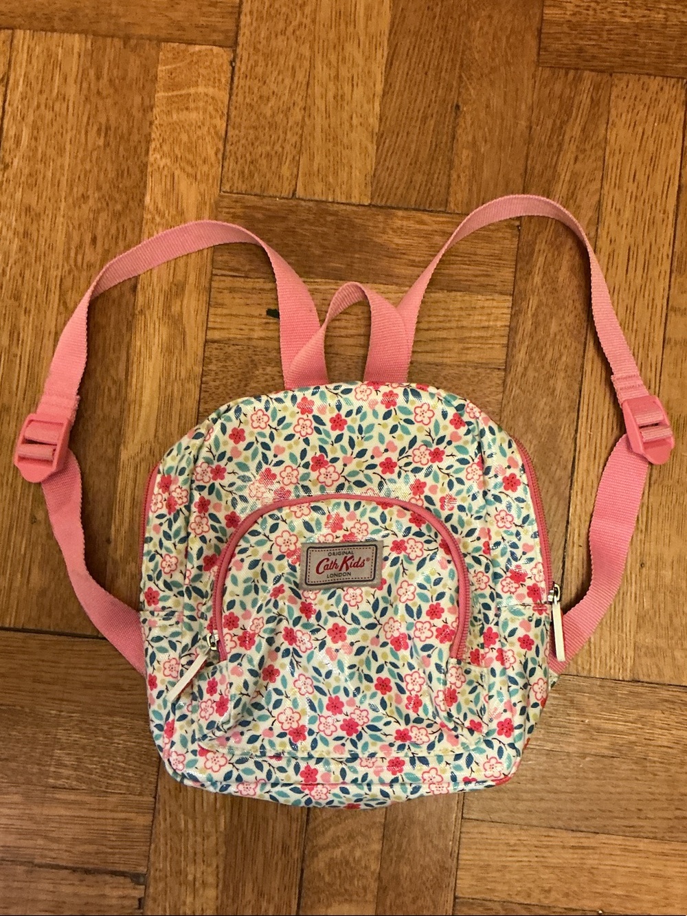 Cath Kidston Pink Floral Pattern Kids Backpack